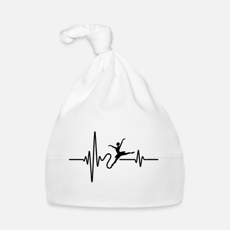 Dancing heartbeat Organic Baby Cap