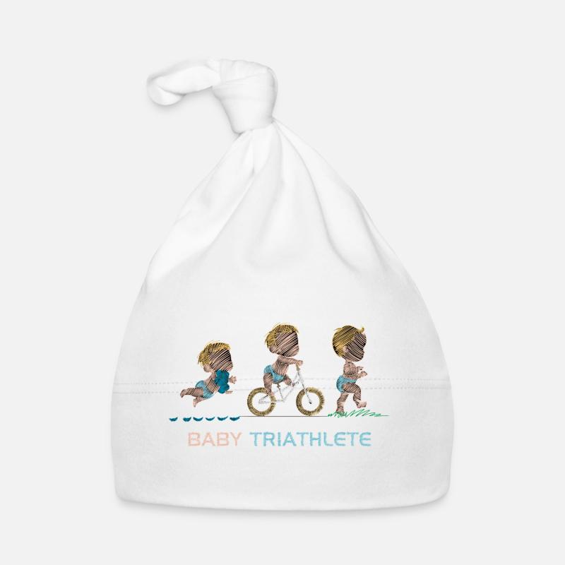 Small Outdoor Triathlete Organic Baby Cap
