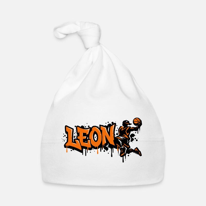 LEON Graffiti Basketball Dunk Baby Bio-Mütze