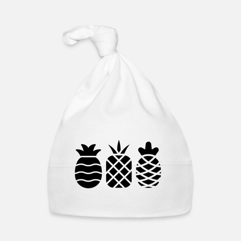 Pineapple without frills Organic Baby Cap
