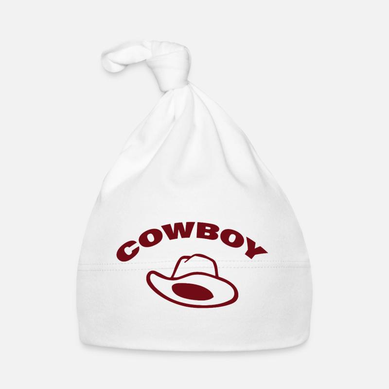 Cow-boy Bonnet bio Bébé