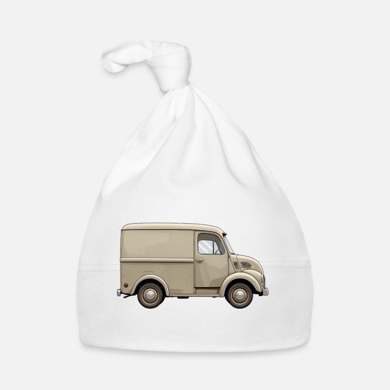 Charmant de camionnette vintage Bonnet bio Bébé