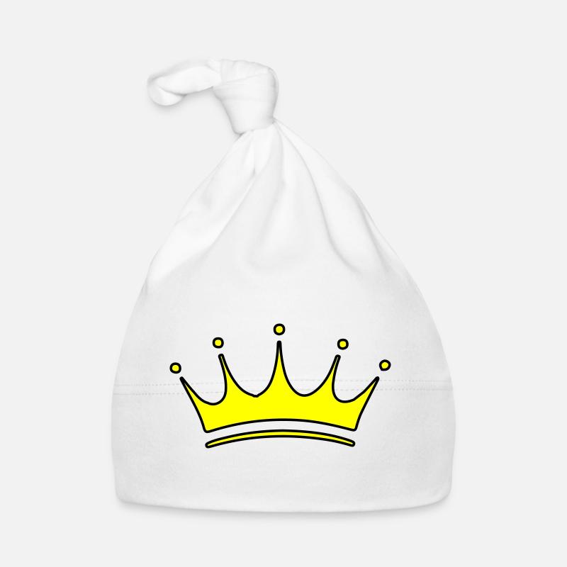 Symbole de la couronne Bonnet bio Bébé