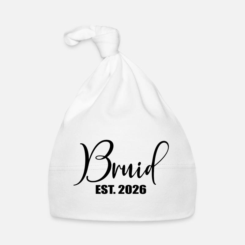 Mariée du minimalisme 2026 Bonnet bio Bébé