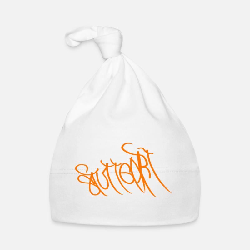 Souvenir d’art de rue de Stuttgart Bonnet bio Bébé