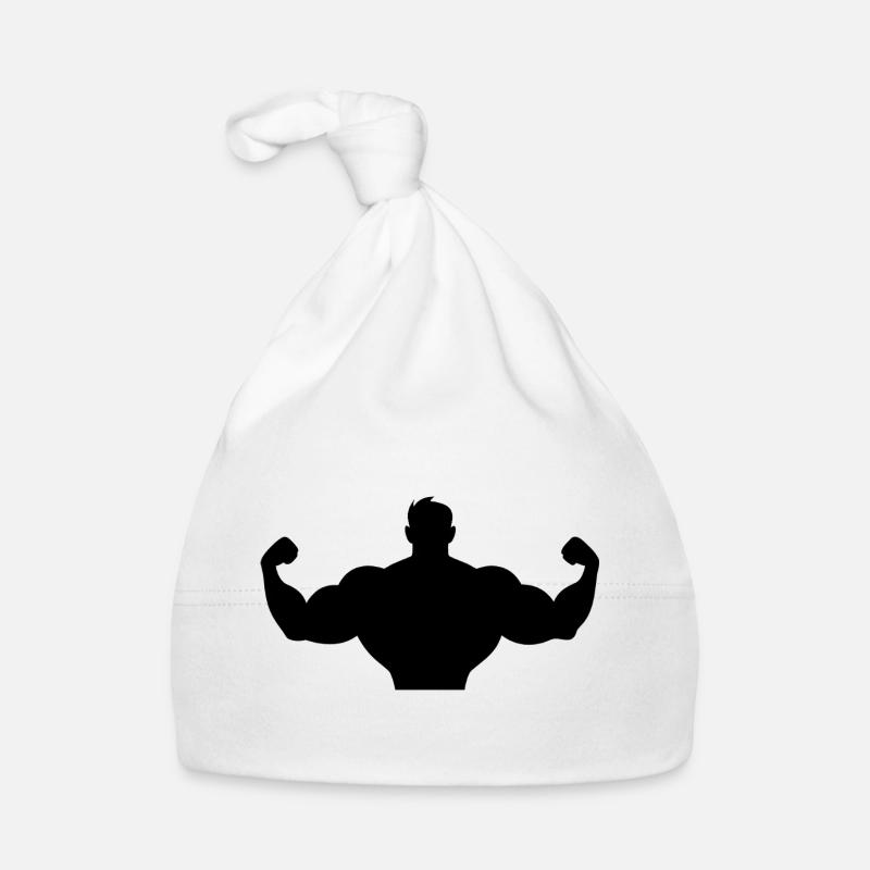 Starker Mann Baby Bio-Mütze
