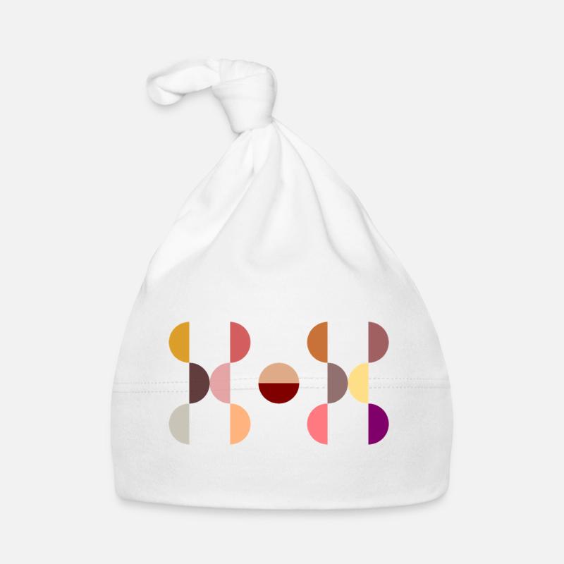 Design circulaire élégant et moderne DOT Bonnet bio Bébé