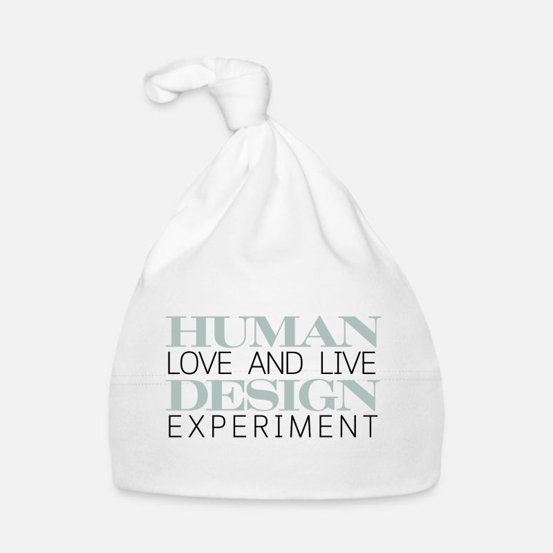 HUMAN DESIGN Experiment leben Baby Bio-Mütze