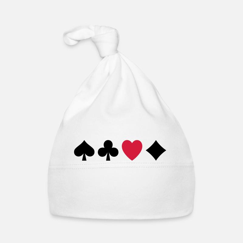 Poker Liebe Baby Bio-Mütze