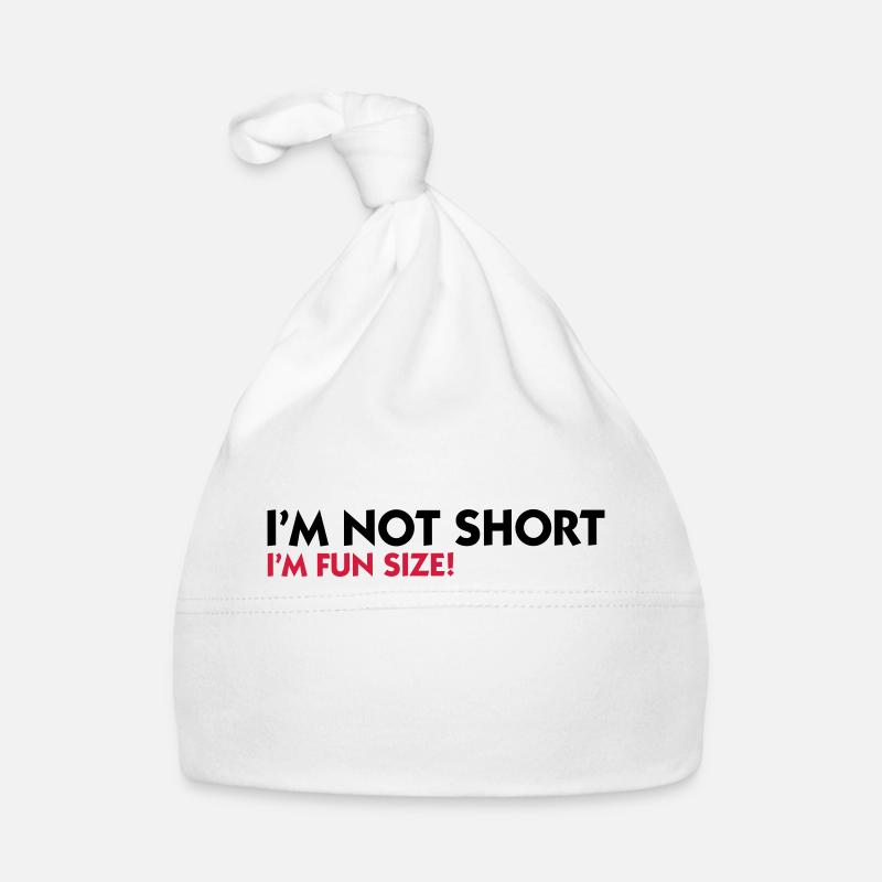 Je ne suis pas petite. Je suis Fun Size! Bonnet bio Bébé