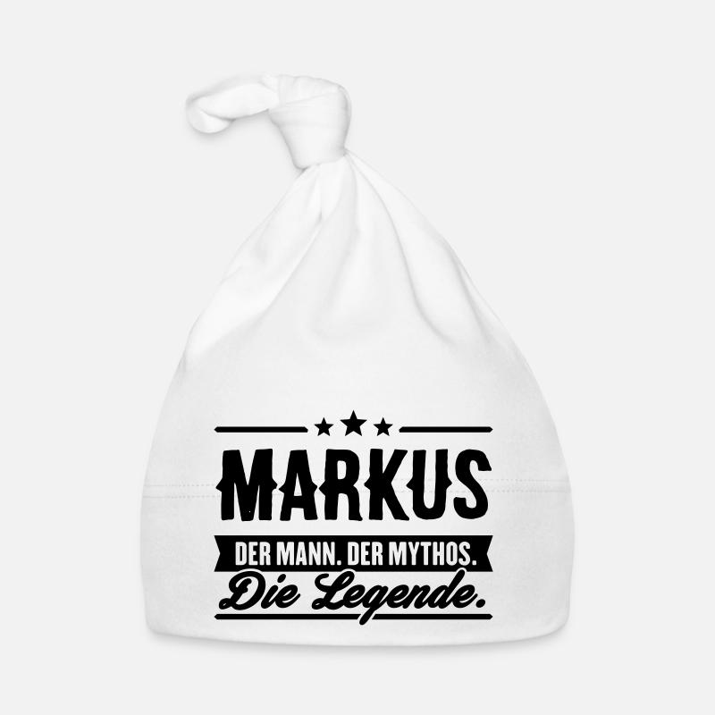 Mann Mythos Legende Markus Baby Bio-Mütze