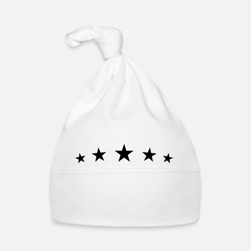 stern bogen Baby Bio-Mütze