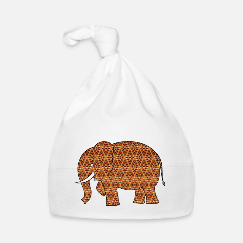 Elefant Baby Bio-Mütze