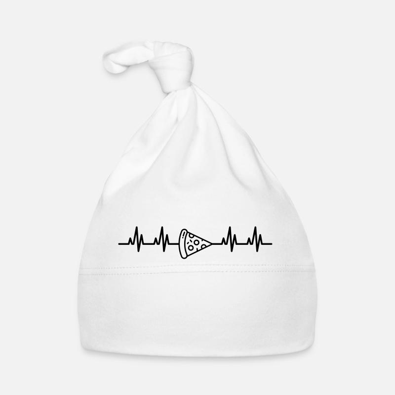 EKG Pizza Baby Bio-Mütze
