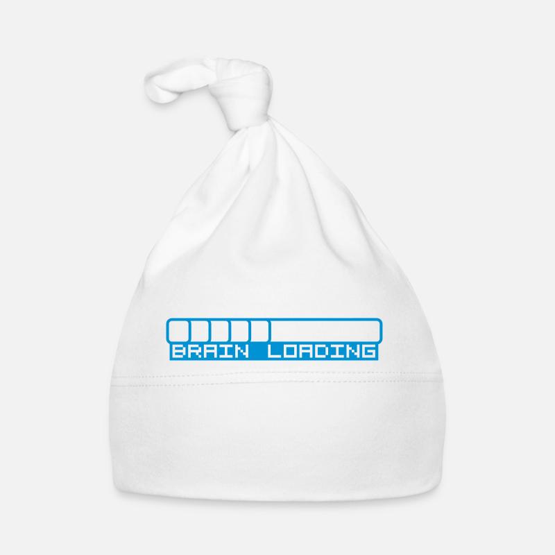 Brain Loading Bar Organic Baby Cap