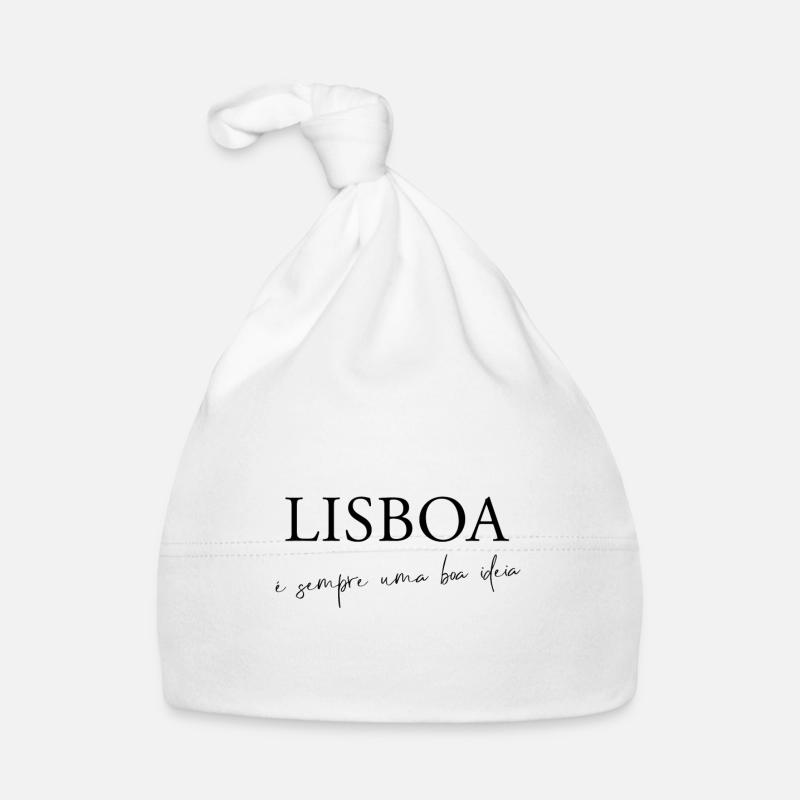 Lisboa é sempre uma boa ideia Organic Baby Cap
