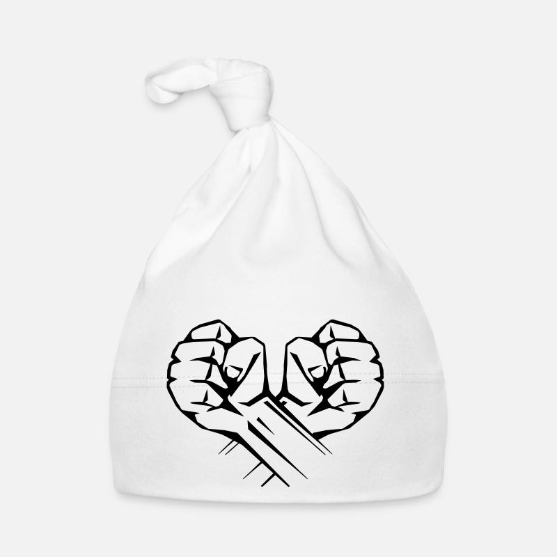 hände design Baby Bio-Mütze
