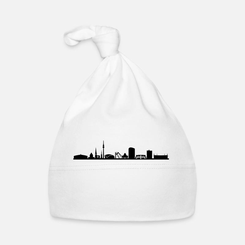 Skyline - Dortmund Baby Bio-Mütze