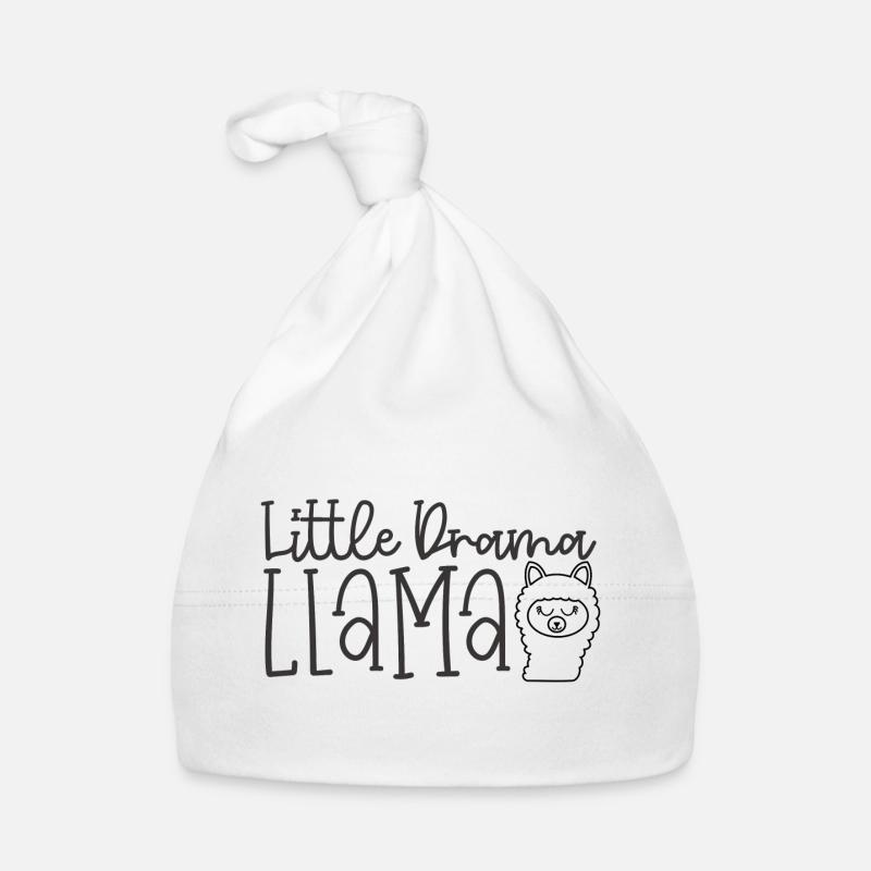 Petit lama dramatique Bonnet bio Bébé
