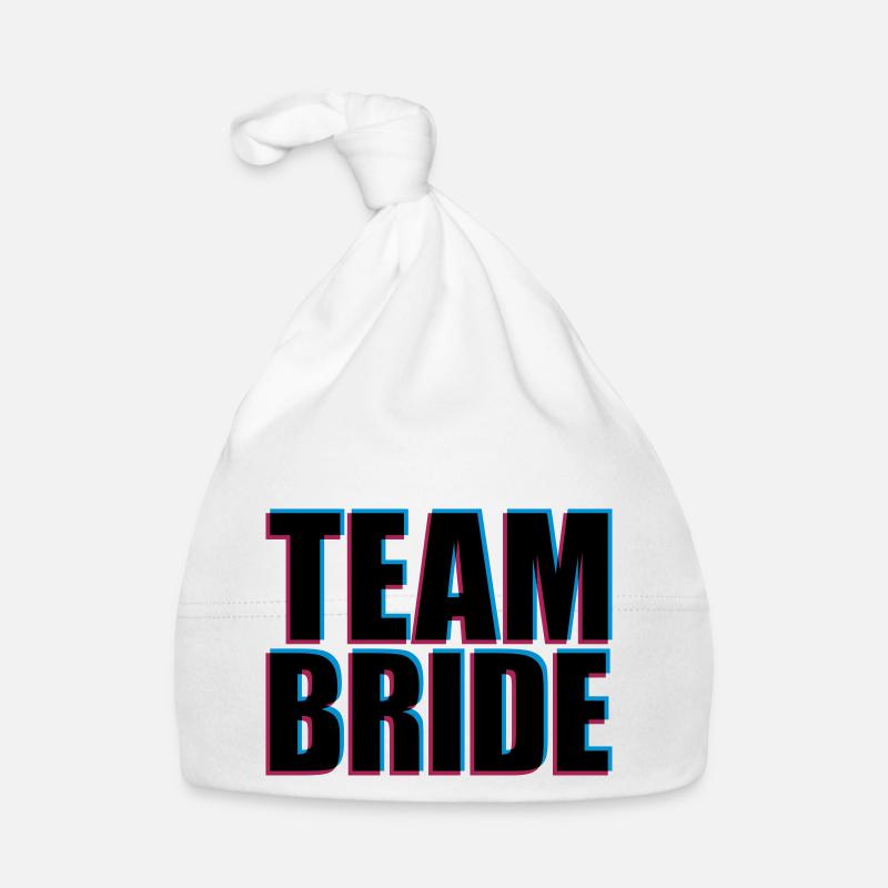 Team Bride 3D Baby Bio-Mütze