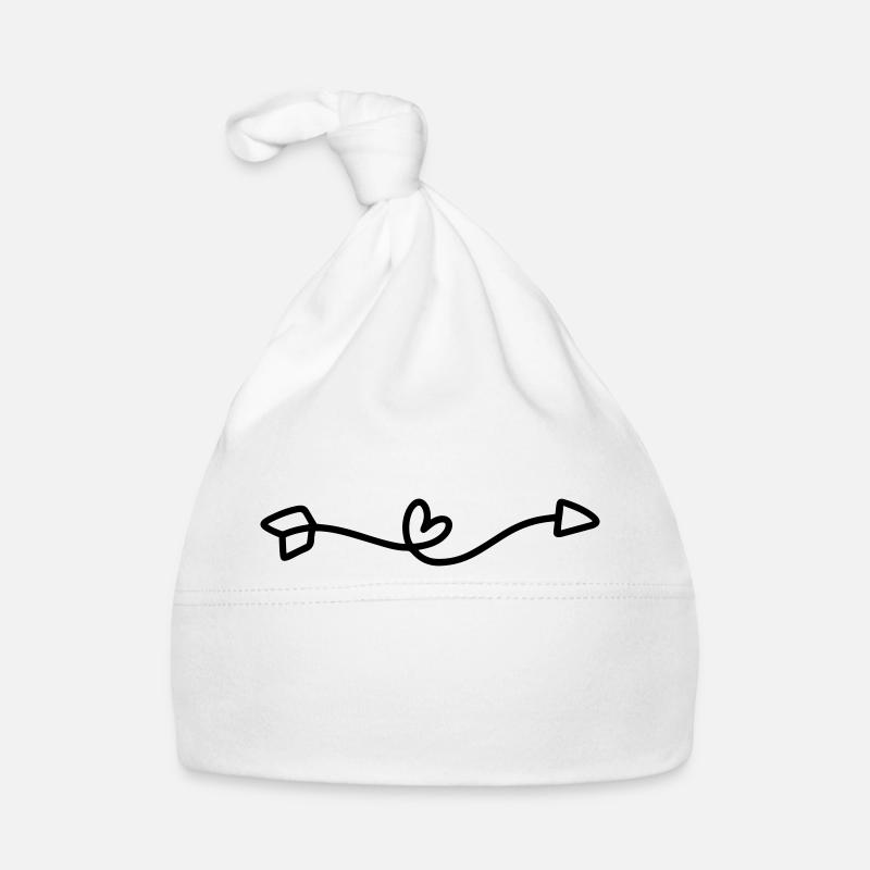 Pfeil rechts | pfeile Baby Bio-Mütze