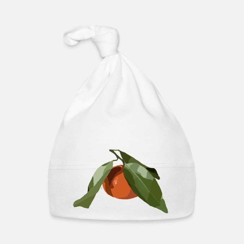 Clémentine - Bonnet bio Bébé - blanc