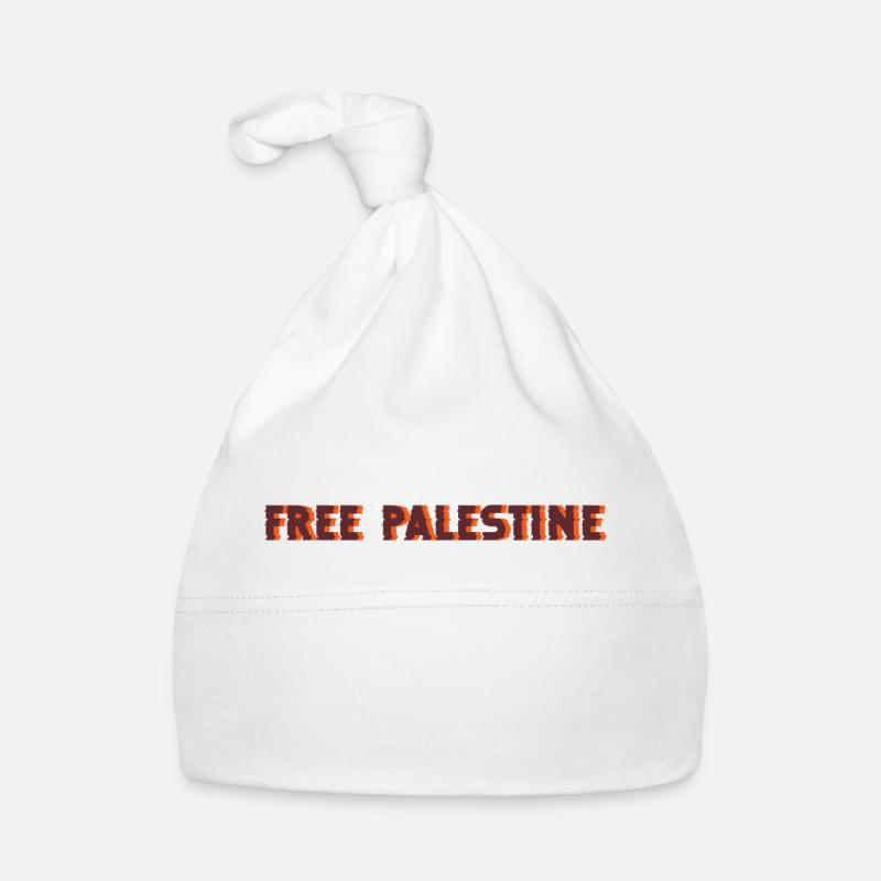 Palestine libre Bonnet bio Bébé