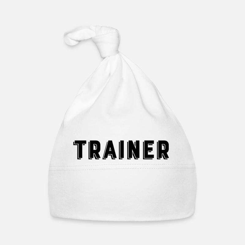 Trainer - Baby Bio-Mütze - Weiß
