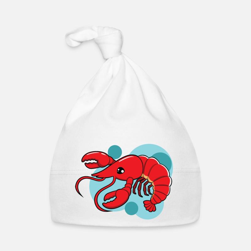 lobster Organic Baby Cap