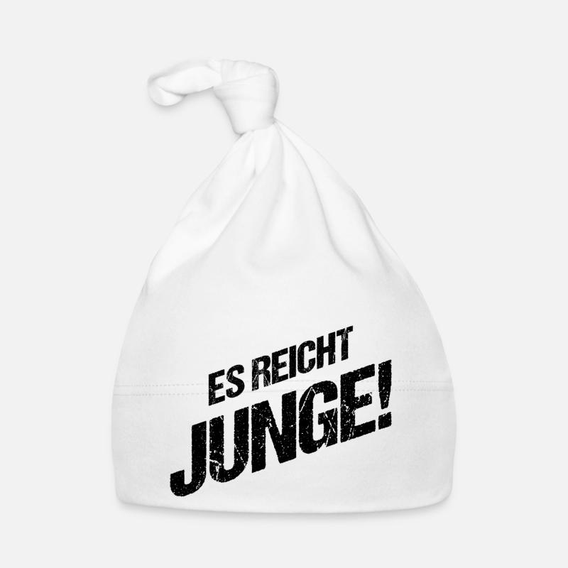 Es reicht Junge Baby Bio-Mütze