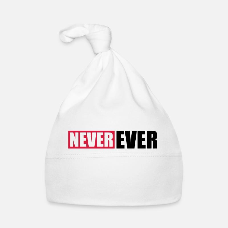 Balken Never Ever Baby Bio-Mütze