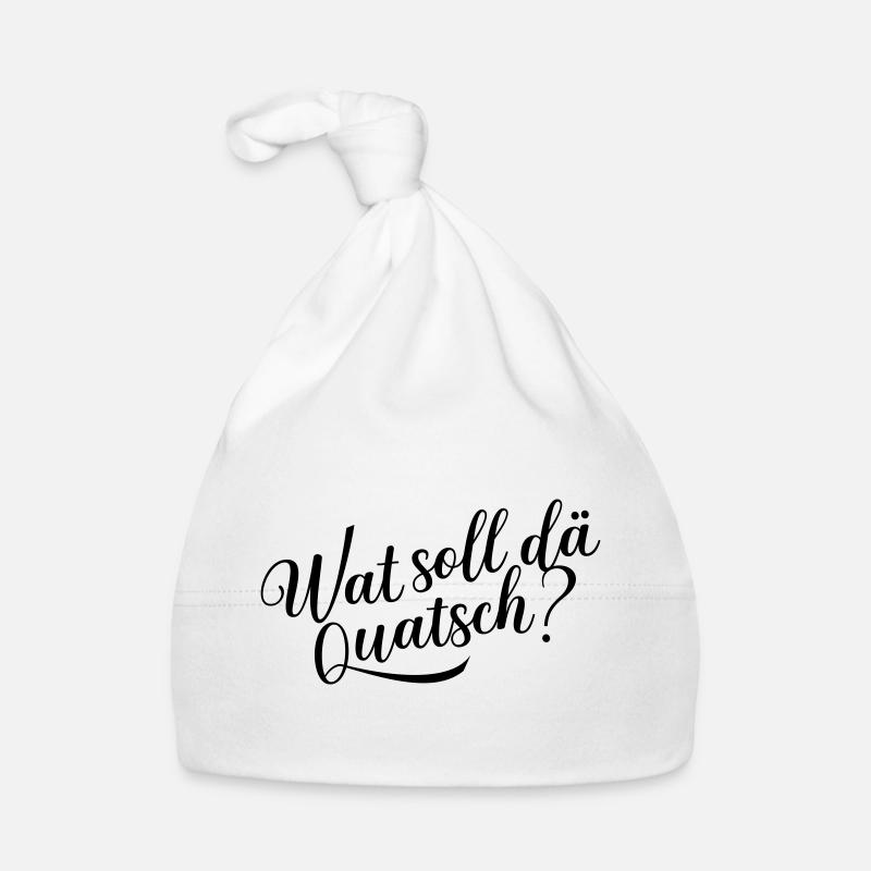 Wat soll dä Quatsch? Baby Bio-Mütze