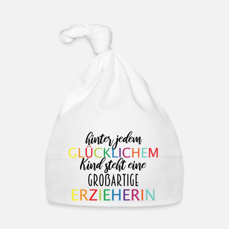 Abschied Kindergarten Baby Bio-Mütze