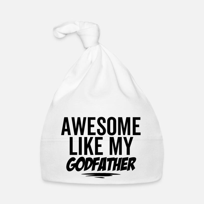 Génial comme mon parrain Bonnet bio Bébé