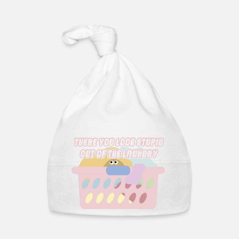 Vous avez l’air stupide hors de la lessive Bonnet bio Bébé