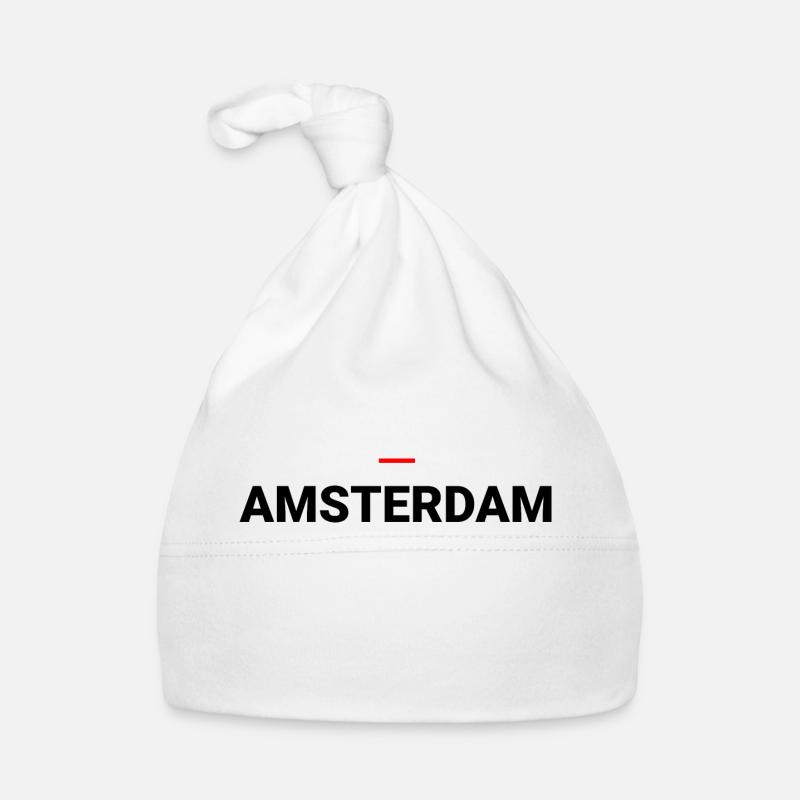 AMSTERDAM - Bonnet bio Bébé - blanc