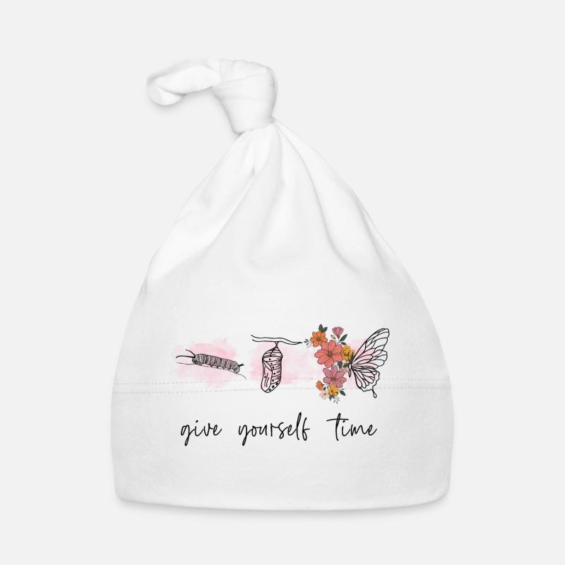 Gib dir Zeit Baby Bio-Mütze