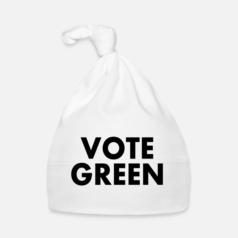Vote green Baby Bio-Mütze