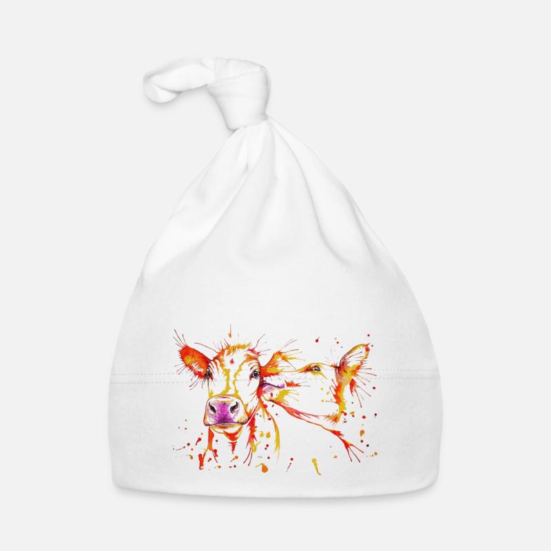cows Organic Baby Cap