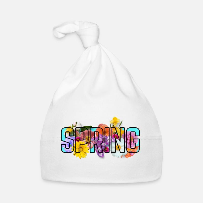 Printemps bleu Bonnet bio Bébé