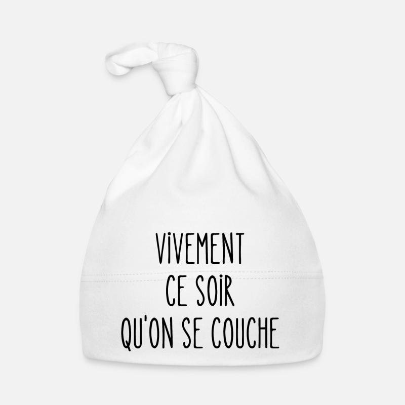 vivement ce soir Bonnet bio Bébé