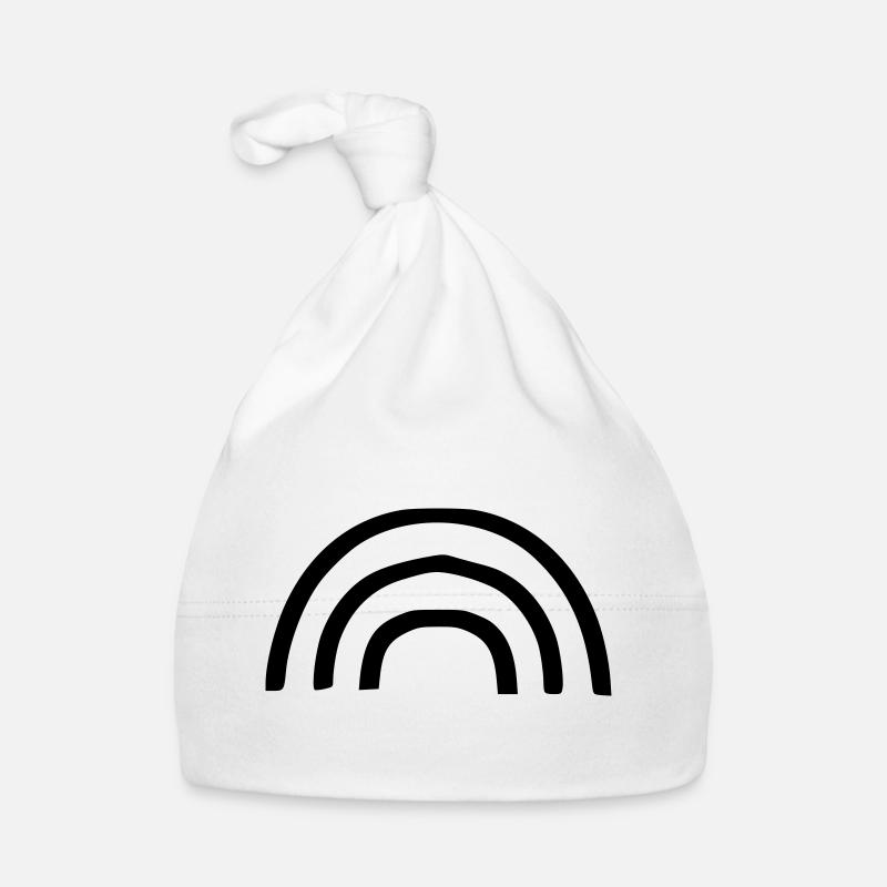 Arc-en-ciel Bonnet bio Bébé