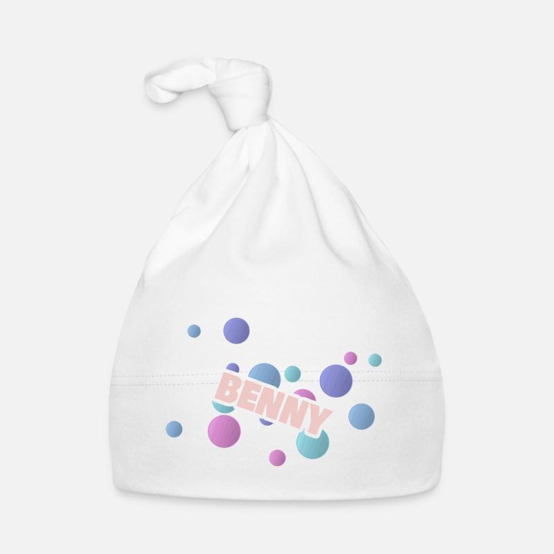 Gift for Benny Benny First Name Organic Baby Cap