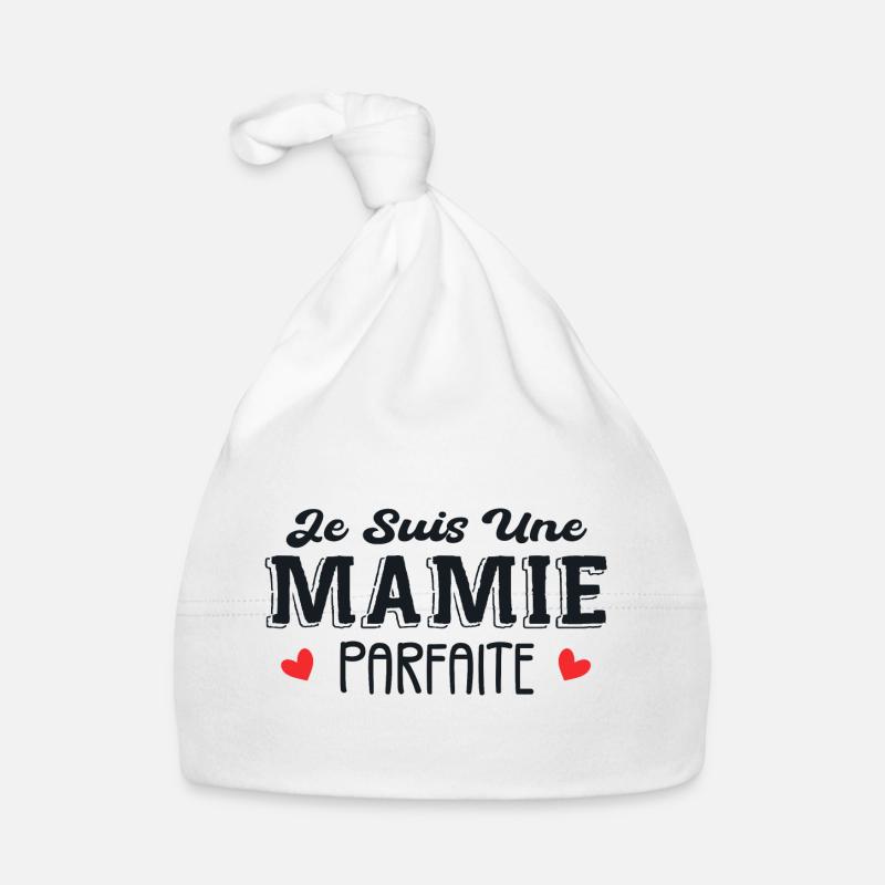 Je Suis Une Mamie Parfaite Bonnet bio Bébé