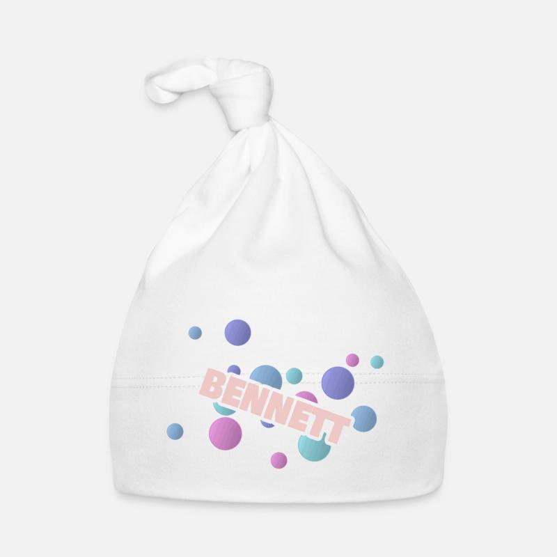 Gift for Bennett Bennett First name Organic Baby Cap