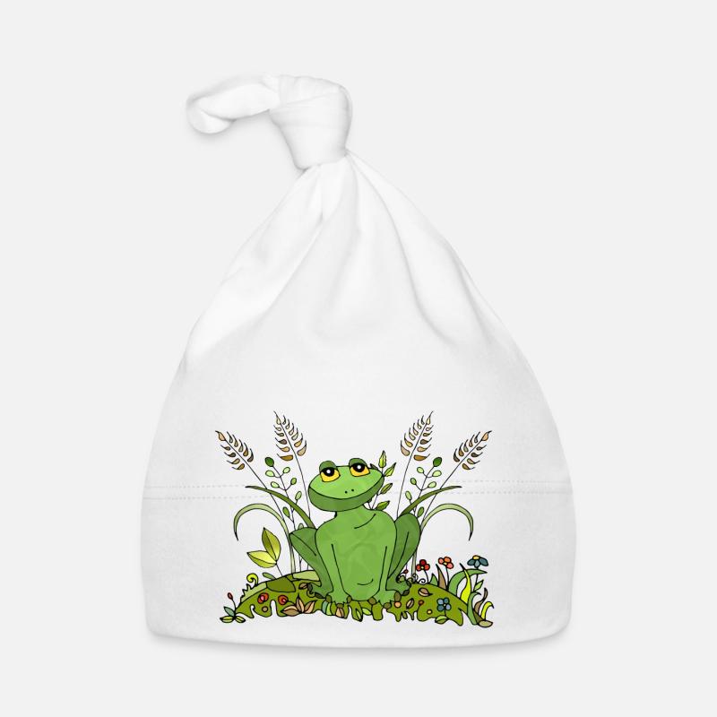 Frog Organic Baby Cap