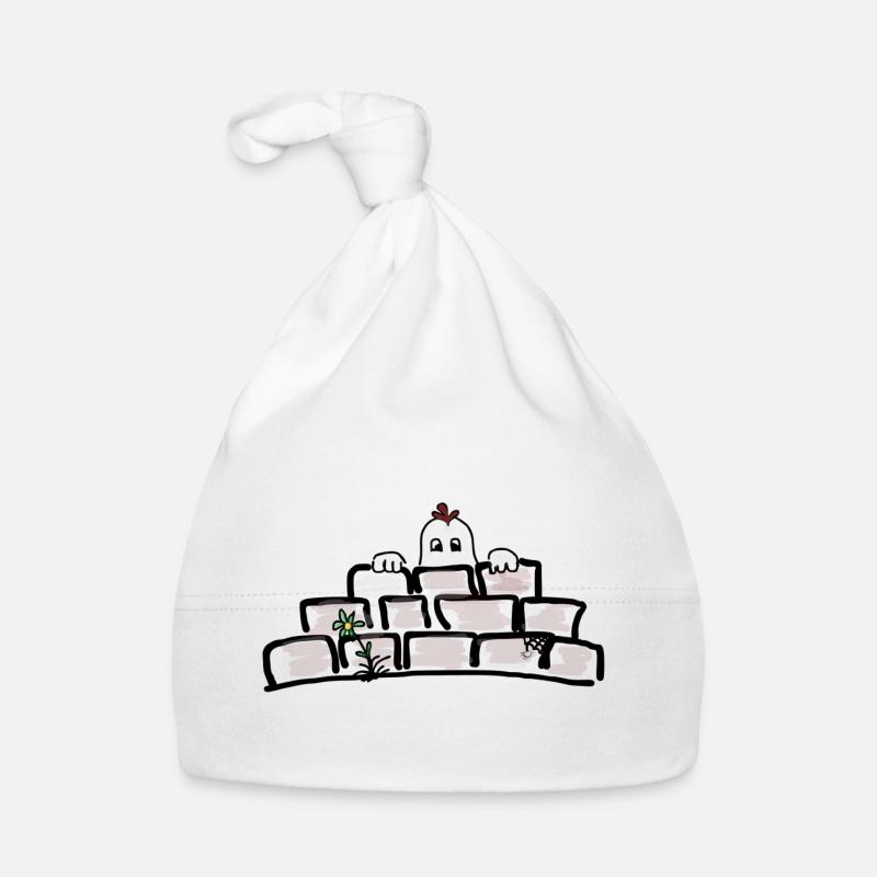 Little Ghost Organic Baby Cap