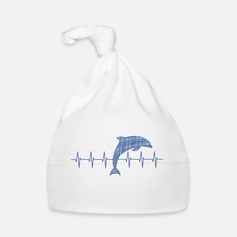 Delfin Dolphin Baby Bio-Mütze