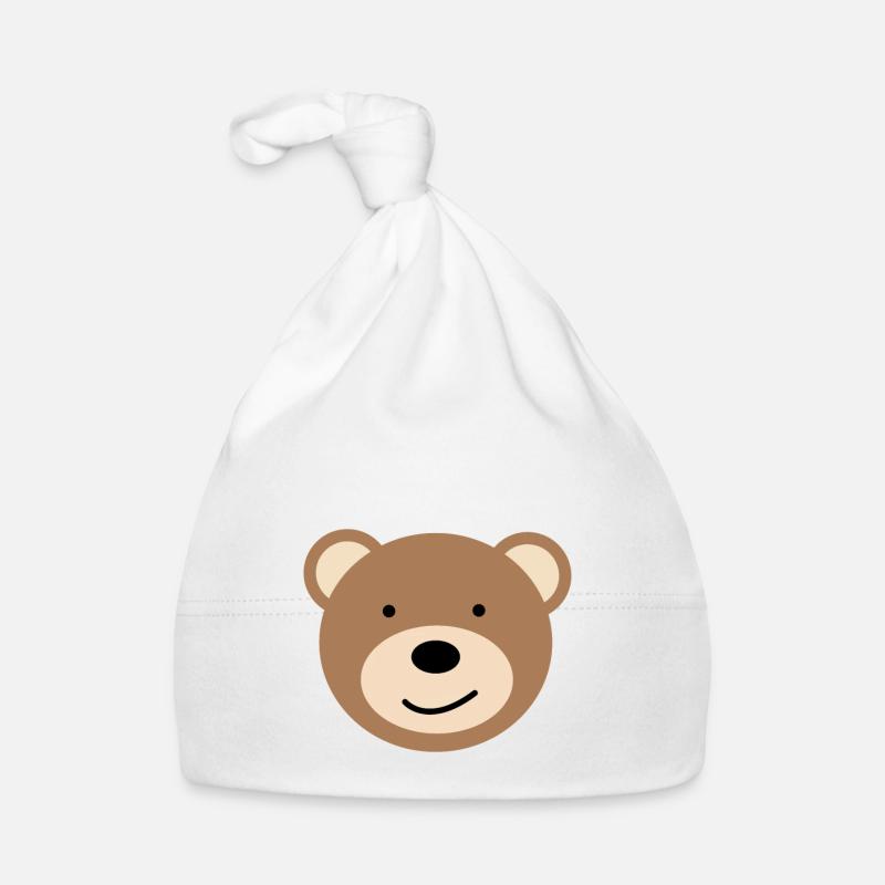 Bear - Children's Bear Organic Baby Cap