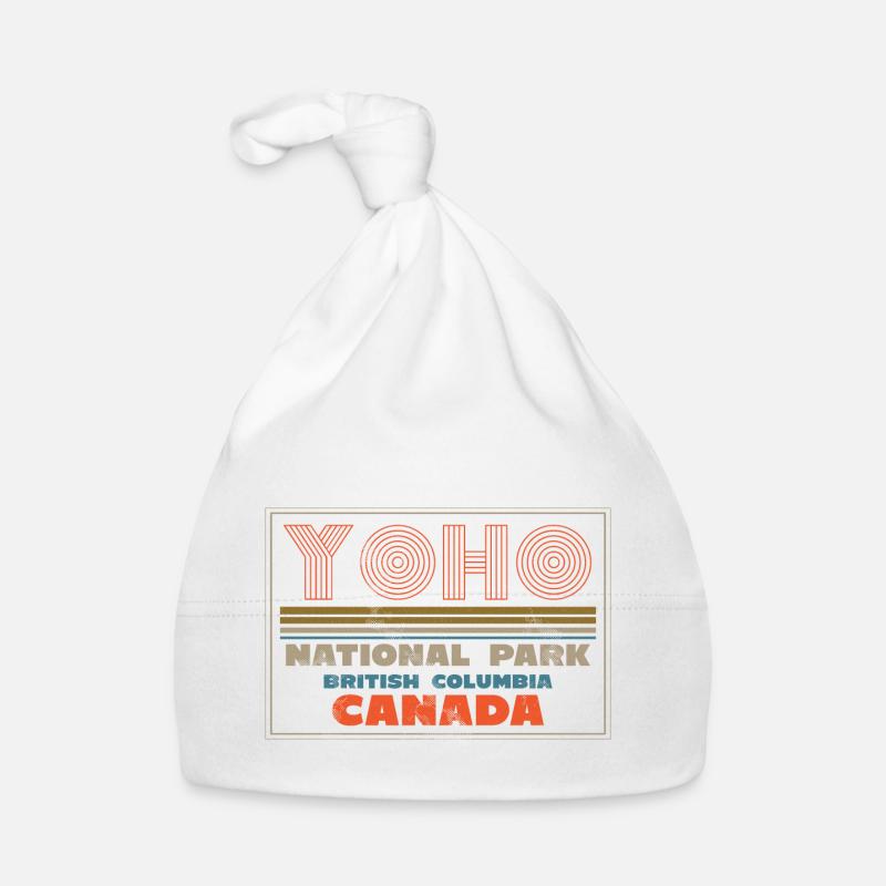 Jasper National Park, British Columia, Canada Organic Baby Cap